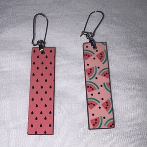 Watermelon earrings